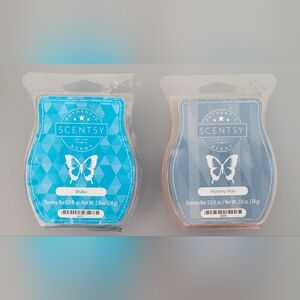Scentsy Wax Bars Duo — Shaka & Mystery Man